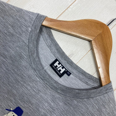 【Women's M グレー系】 Helly Hansen ( ヘリーハンセン ) ショート スリーブ ベア ティー S/S Bear Tee ポリエステル ウェア トップス インナー シャツ ショートスリーブTシャツ クルーネック 化繊 z00060571  化繊