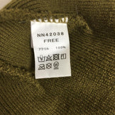 【OneSize カーキ系】 The North Face ( ザ・ノースフェイス ) バレットビーニー Bullet Beanie ニット NN42038 ハット ヘッドウェア ウェア小物 ウェア - 【公式】2ndGEAR（セカンドギア）Webショップ【登山用品・アウトドア用品専門 買取販売店】