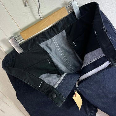 Unisex Medium Navy Bring DRYCOTTONY Denim Climbing Pants, Polyester, Long Pants, z00054005