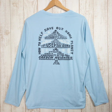 【Men's M ブルー系】 Patagonia ( パタゴニア ) ハウ トゥ セーブ レスポンシブ ロング スリーブ How To Save Responsibili Long Sleeve ウェア トップス インナー シャツ ロングスリーブTシャツ クルーネ - 【公式】2ndGEAR（セカンドギア）Webショップ【登山用品・アウトドア用品専門 買取販売店】