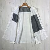 【Men's M ホワイト系】 Mountain Hardwear ( マウンテンハードウェア ) キャニオン ロングスリーブ シャツ Canyon Long Sleeve Short ナイロン ウェア トップス インナー シャツ ロングスリーブシャツ 化繊 z00