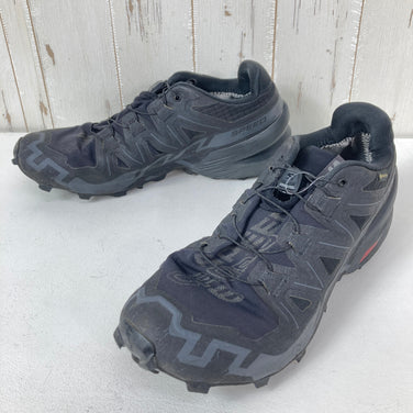 【Men's 27.0cm ブラック系】 Salomon ( サロモン ) スピードクロス 6 ゴアテックス SPEEDCROSS 6 GORE-TEX フットウェア トレイルランニングシューズ z00059077  トレイルランニングシューズ フットウェア