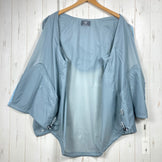 Unisex 2 Blue Rawlow Mountain Works Drizzler Hoodie Aqua Nylon Windshell Jacket (z00053677 Aq)