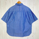 【Women's L ブルー系】 Nanga ( ナンガ ) スプリング ストライプ シャツ Spring Stripe Shirt N2501-1J508B BLU z00058261 BLU コットン ショートスリーブシャツ インナー シャツ トップス ウェア-5