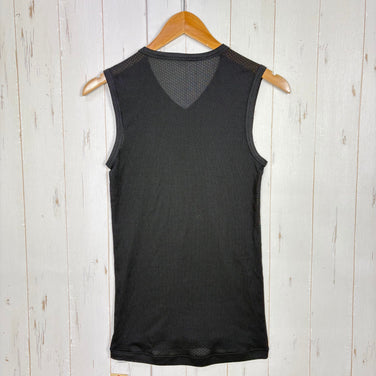 【Men's M ブラック系】 Finetrack ( ファイントラック ) ドライレイヤー スキンメッシュ ノースリーブ ポリエステル ウェア トップス インナー シャツ タンクトップ ノースリーブシャツ z00058785  タンクトップ ノースリーブシャツ イ