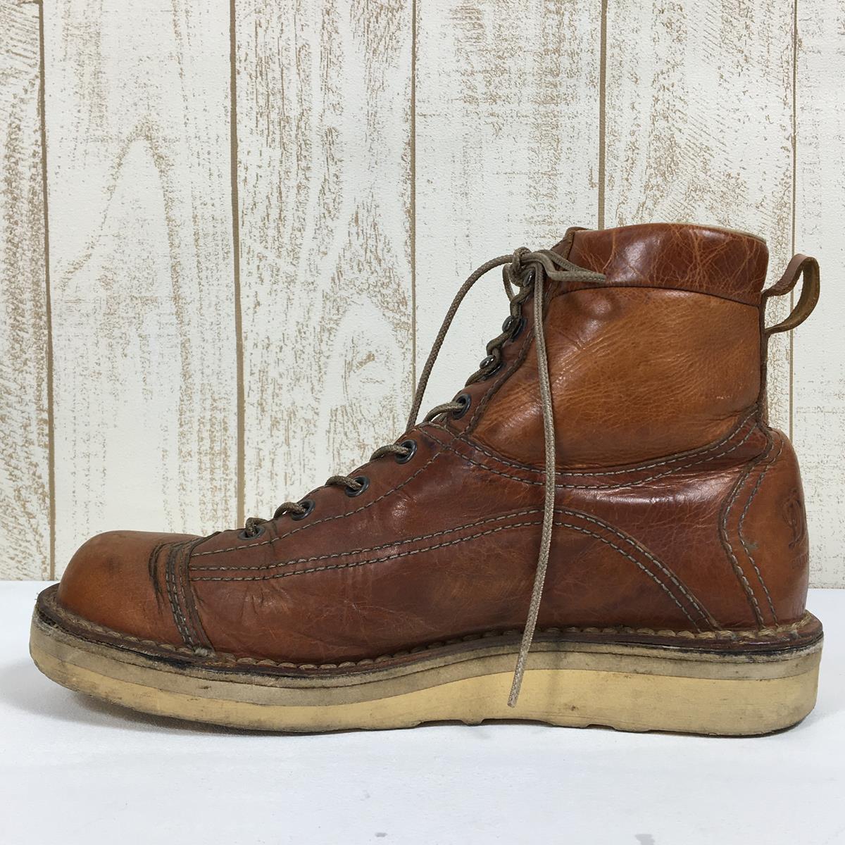 【男士 25.0 厘米棕色】Danner Stanfield 皮革工作靴 Vibram 鞋底停产型号很难找到 4101 男士工作靴鞋类