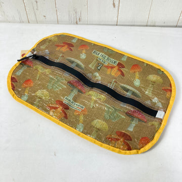 【OneSize オレンジ系】 High Tail Designs ( ハイテイルデザインズ ) ウルトラライト スタッフサック ピロー Ultralight Stuff Sack Pillow Botany Poster リバーシブル グリッドフリースライナー ス