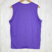 【Unisex XL パープル系】 Bring ( ブリング ) ワンダーウェア スリーブレス WUNDERWEAR Sleeveless メリノウール混 再生ポリエステル メリノウール ウェア トップス インナー シャツ タンクトップ ノースリーブシャツ z00060