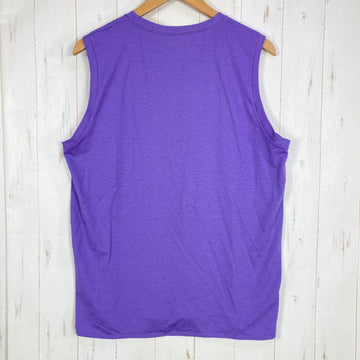 【Unisex XL パープル系】 Bring ( ブリング ) ワンダーウェア スリーブレス WUNDERWEAR Sleeveless メリノウール混 再生ポリエステル メリノウール ウェア トップス インナー シャツ タンクトップ ノースリーブシャツ z00060 - 0