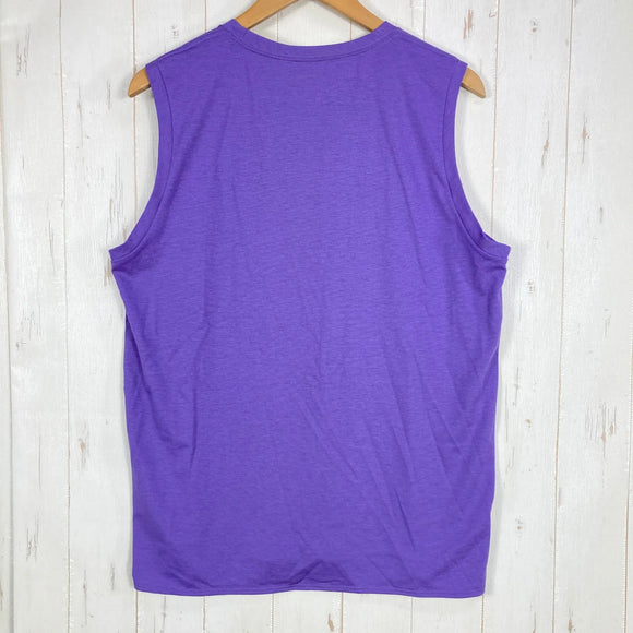【Unisex XL パープル系】 Bring ( ブリング ) ワンダーウェア スリーブレス WUNDERWEAR Sleeveless メリノウール混 再生ポリエステル メリノウール ウェア トップス インナー シャツ タンクトップ ノースリーブシャツ z00060