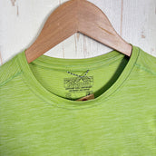 【Men's S グリーン系】 2020 Patagonia ( パタゴニア ) キャプリーン クール ライトウェイト シャツ Capilene Cool Lightweight Shirt SPYG ポリエステル ウェア トップス インナー シャツ ショートスリー