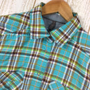 【Women's S ブルー系】 Mammut ( マムート ) アスコナ シャツ Ascona Shirt フランネル ネルシャツ 1030-02060 Women's コットン ロングスリーブシャツ インナー シャツ トップス ウェア - 【公式】2ndGEAR（セカンドギア）Webショップ【登山用品・アウトドア用品専門 買取販売店】