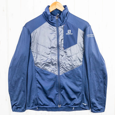 【Men's S ネイビー系】 Salomon ( サロモン ) パーク ウォーム ジャケット PARK WARM JACKET ポリエステル ウェア トップス アウター ジャケット フリース z00052466 フリース アウター ジャケット トップス ウェア - 【公式】2ndGEAR（セカンドギア）Webショップ【登山用品・アウトドア用品専門 買取販売店】