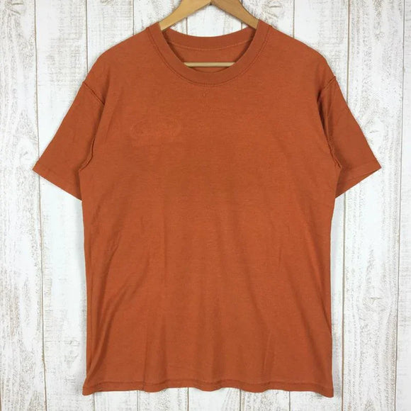 【Men's M オレンジ系】 パイプストーンマウンテニアリング Pipestone Mountaineering カラビナ Tシャツ 希少なアウトドアTシャツ Men's 化繊 ショートスリーブTシャツ クルーネック インナー シャツ トップス ウェア - 【公式】2ndGEAR（セカンドギア）Webショップ【登山用品・アウトドア用品専門 買取販売店】