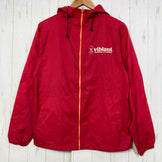 【Unisex S レッド系】 Viblant（ビブラント） ロゴ フーデッド ウィンドブレーカー Logo Hooded Windbreaker 入手困難 ナイロン ウェア トップス アウター ジャケット ウィンドシェル z00059229  ウィンドシェル アウ