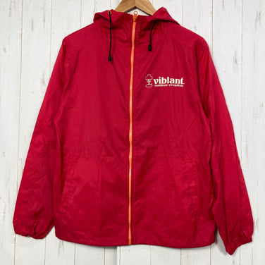 【Unisex S レッド系】 Viblant（ビブラント） ロゴ フーデッド ウィンドブレーカー Logo Hooded Windbreaker 入手困難 ナイロン ウェア トップス アウター ジャケット ウィンドシェル z00059229  ウィンドシェル アウ