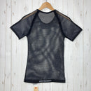 【Men's S/M ブラック系】 Millet ( ミレー ) ドライナミック メッシュ ショートスリーブ DRYNAMIC MESH SHORT SLEEVE ポリプロピレン ウェア トップス インナー シャツ ショートスリーブTシャツ クルーネック 化繊 z000-2
