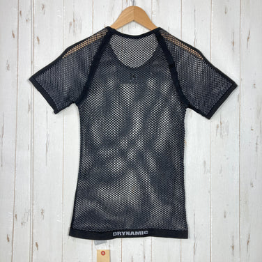 【Men's S/M ブラック系】 Millet ( ミレー ) ドライナミック メッシュ ショートスリーブ DRYNAMIC MESH SHORT SLEEVE ポリプロピレン ウェア トップス インナー シャツ ショートスリーブTシャツ クルーネック 化繊 z000