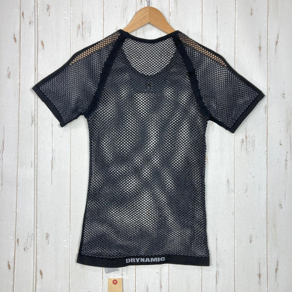 【Men's S/M ブラック系】 Millet ( ミレー ) ドライナミック メッシュ ショートスリーブ DRYNAMIC MESH SHORT SLEEVE ポリプロピレン ウェア トップス インナー シャツ ショートスリーブTシャツ クルーネック 化繊 z000