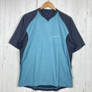【Unisex L ブルー系】 Montbell ( モンベル ) WIC.ブリーズスパン サイクルT ポリエステル ウェア トップス インナー シャツ ショートスリーブTシャツ クルーネック 化繊 z00053644  化繊 ショートスリーブTシャツ クルーネック-1