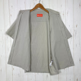 【Unisex M ベージュ系】 HERENESS（ヒアネス） アウトドア シアサッカー シャツ Outdoor Seersucker Shirt Primeflex / ストレッチ / 速乾 ポリエステル ウェア トップス インナー シャツ ショートスリーブシャツ
