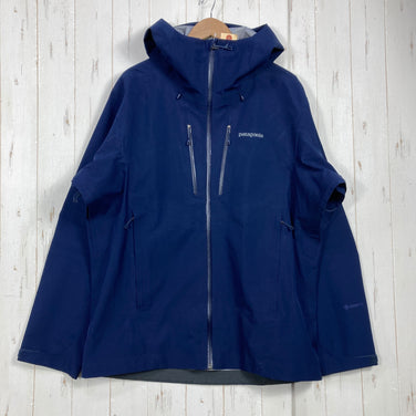 【Men's L ネイビー系】 2019 Patagonia ( パタゴニア ) トリオレット ジャケット Triolet Jacket CNY 3レイヤー GORE-TEX RECCO ポリエステル ウェア トップス アウター ジャケット ハードシェル z0006