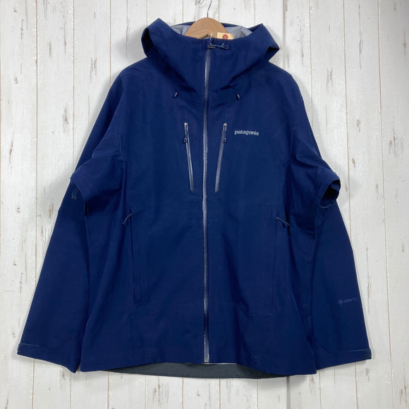 【Men's L ネイビー系】 2019 Patagonia ( パタゴニア ) トリオレット ジャケット Triolet Jacket CNY 3レイヤー GORE-TEX RECCO ポリエステル ウェア トップス アウター ジャケット ハードシェル z0006