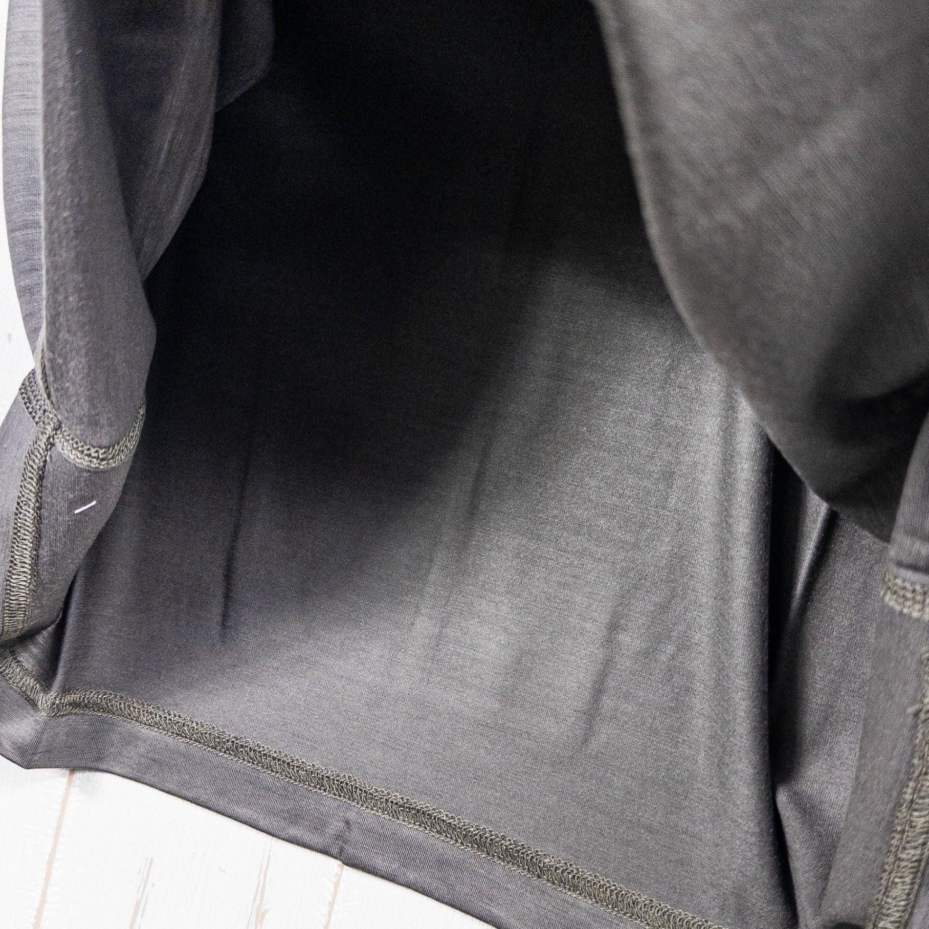 【Men's Ｓ グレー系】 Ridge Mountain Gear ( リッジマウンテンギア ) メリノ ベーシック ティー Merino Basic Tee Moss Gray メリノウール ウェア トップス インナー シャツ ロングスリーブTシャツ クルーネ - 【公式】2ndGEAR（セカンドギア）Webショップ【登山用品・アウトドア用品専門 買取販売店】