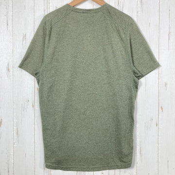 【Men's S グリーン系】 2015 Patagonia ( パタゴニア ) ショートスリーブ ナイン トレイルズ シャツ Short-Sleeved Nine Trails Shirt ポリエステル ウェア トップス インナー シャツ ショートスリーブTシャツ - 0