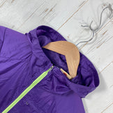 【Men's XS パープル系】 2013 Patagonia ( パタゴニア ) フーディニ ジャケット Houdini Jacket PUR ナイロン ウェア トップス アウター ジャケット ウィンドシェル z00056697 PUR ウィンドシェル アウター ジ