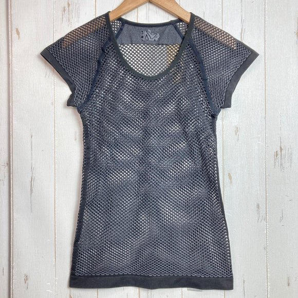 【Women's S ブラック系】 Millet ( ミレー ) ドライナミック メッシュ ショートスリーブ DRYNAMIC MESH SHORT SLEEVE ポリプロピレン ウェア トップス インナー シャツ ショートスリーブTシャツ クルーネック 化繊 z000