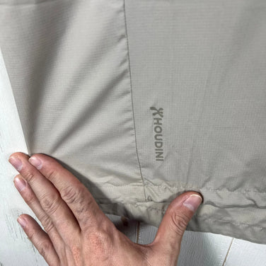 【Unisex S カーキ系】 Houdini ( フーディニ ) ウェザー ティー Weather Tee 159784 SANDSTORM z00055959 SANDSTORM 化繊 ショートスリーブTシャツ クルーネック インナー シャツ トップス ウェア