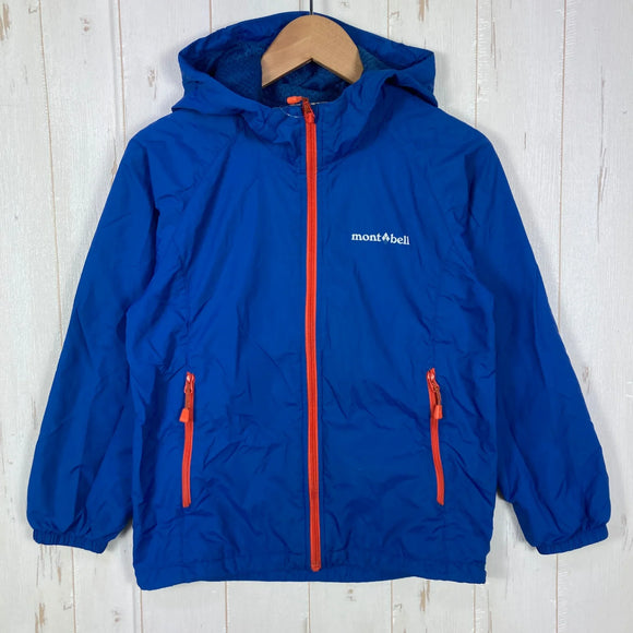【Kid's 130 ブルー系】 Montbell ( モンベル ) ライトシェル パーカ Light Shell Parka ナイロン ウェア トップス アウター ジャケット ウィンドシェル z00056662  ウィンドシェル アウター ジャケット トップス ウェ