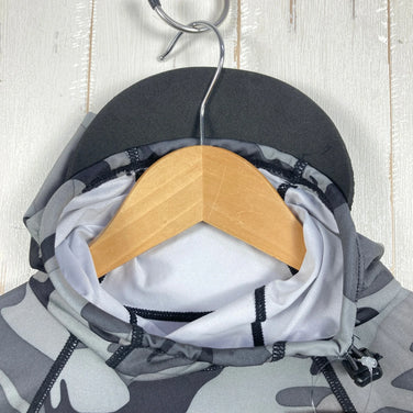 Men's Small Gray 2017 Patagonia RØ Hoody Camo Rash Guard UV Protection Polyester Top Undershirt Synthetic Fiber z00053172