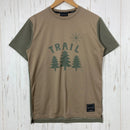 【Unisex M ベージュ系】 Mountain Martial Arts | Mma ( マウンテンマーシャルアーツ ) トレイル メッシュ パネル ティー TRAIL Mesh Panel Tee ポリエステル ウェア トップス インナー シャツ ショートスリー-1