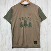 【Unisex M ベージュ系】 Mountain Martial Arts | Mma ( マウンテンマーシャルアーツ ) トレイル メッシュ パネル ティー TRAIL Mesh Panel Tee ポリエステル ウェア トップス インナー シャツ ショートスリー