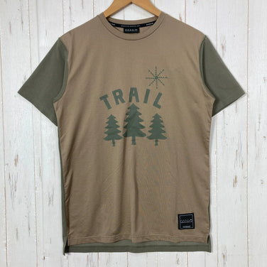 【Unisex M ベージュ系】 Mountain Martial Arts | Mma ( マウンテンマーシャルアーツ ) トレイル メッシュ パネル ティー TRAIL Mesh Panel Tee ポリエステル ウェア トップス インナー シャツ ショートスリー