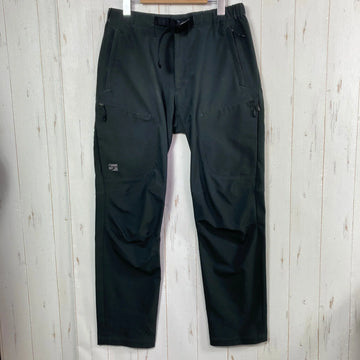 【Men's S ブラック系】 Finetrack ( ファイントラック ) ストーム ゴージュ アルパイン パンツ STORMGORGE ALPINE PANTS レギュラー ポリエステル ウェア ボトムス ロングパンツ ソフトシェル z00055596  ソフト