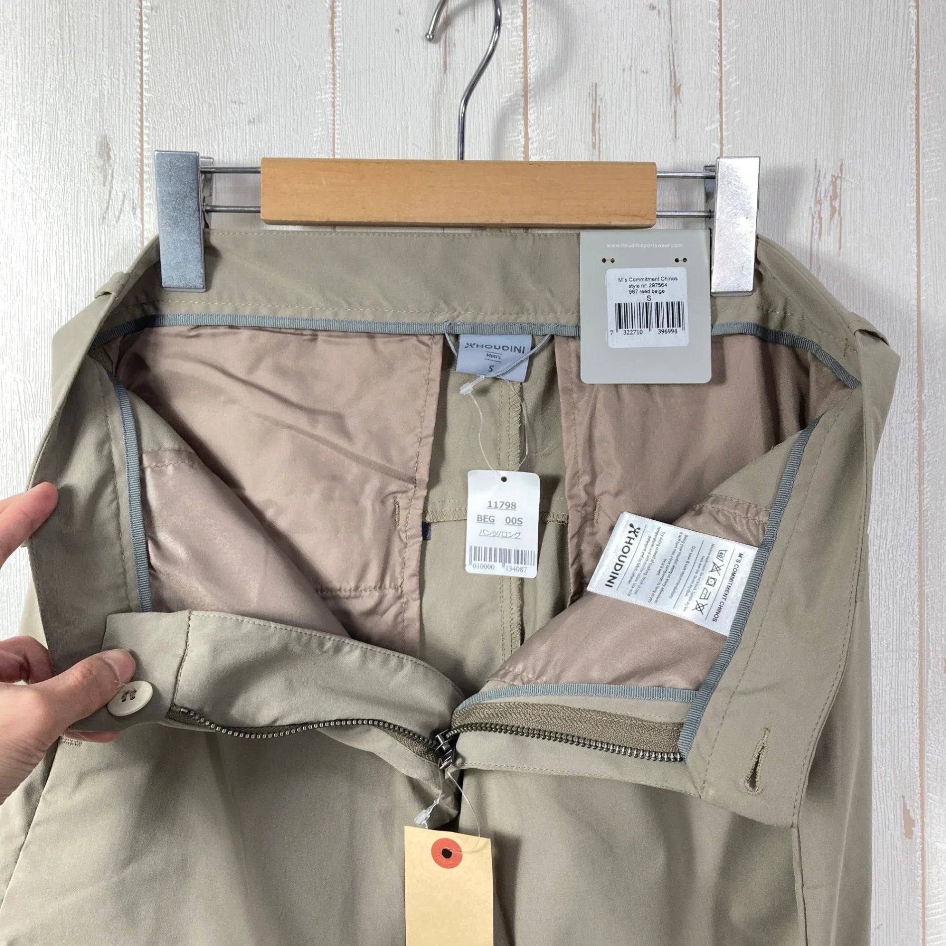 Men's S ベージュ系】 Houdini ( フーディニ ) コミットメント チノ