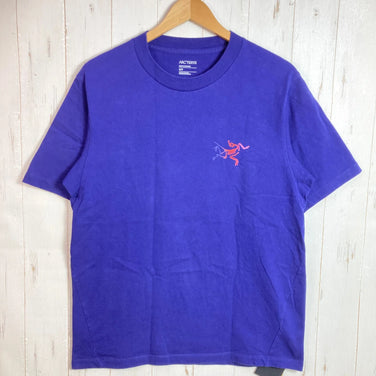 【Men's S ネイビー系】 Arcteryx ( アークテリクス ) クラッグ コットン ロゴ ショートスリーブ Kragg Cotton Logo SS Soulsonic / Dynasty コットン ウェア トップス インナー シャツ ショートスリーブTシ - 【公式】2ndGEAR（セカンドギア）Webショップ【登山用品・アウトドア用品専門 買取販売店】