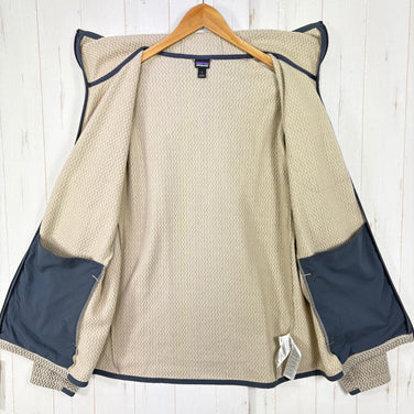 【Men's L ベージュ系】 2022 Patagonia ( パタゴニア ) R1 エア フルジップ フーディ R1 Air Full-Zip Hoody ORTN / Oar Tan 吸湿発散 速乾 通気性 テクニカルフリース ポリエステル ウェア トップス