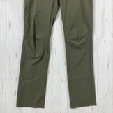 【Women's XS グリーン系】 Mammut ( マムート ) アジリティ スリム パンツ アジアンフィット ウィメンズ AEGILITY Slim Pants AF Women ストレッチ DWR 一体型ベルト ナイロン ウェア ボトムス ロングパンツ ソフトシェ