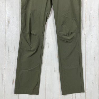 【Women's XS グリーン系】 Mammut ( マムート ) アジリティ スリム パンツ アジアンフィット ウィメンズ AEGILITY Slim Pants AF Women ストレッチ DWR 一体型ベルト ナイロン ウェア ボトムス ロングパンツ ソフトシェ