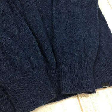 【Men's M ネイビー系】 Marmot ( マーモット ) ハイカー ノルディック クルー セーター Hiker Nordic Crew Sweater TOMQJL37 Asian Men's ウール ロングスリーブTシャツ クルーネック インナー シャツ - 【公式】2ndGEAR（セカンドギア）Webショップ【登山用品・アウトドア用品専門 買取販売店】