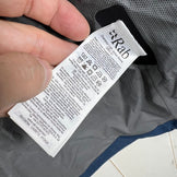 【Women's L ブルー系】 Rab ( ラブ ) ダウンポア ライト ジャケット ウィメンズ Downpour Light Jacket Wmns QWG-91 TEMPEST BLUE z00056117 TEMPEST BLUE レインシェル アウター ジャ