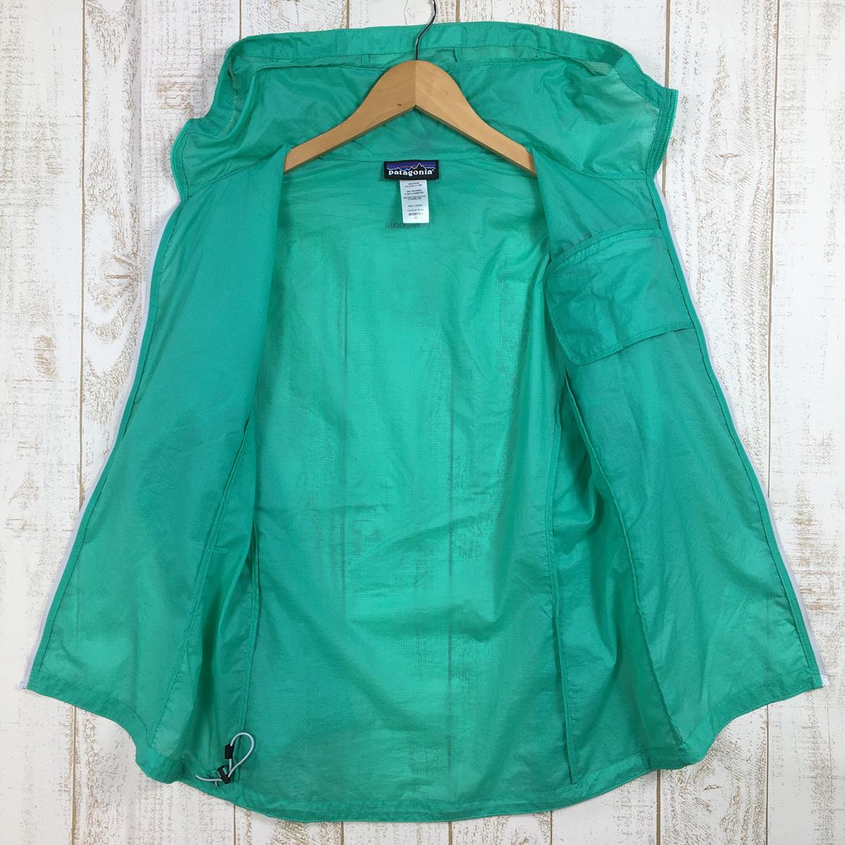 [Women's XS Green] Patagonia Houdini Jacket Windshell Hoodie 24145 International Women's LQA Windshell Outer Jacket Tops