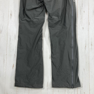 【Men's L グレー系】 Montbell ( モンベル ) ストレッチレイン フルジップパンツ Men's Stretch Rain Full Zip Pants ストレッチドライテック 3レイヤー サイドフルオープン ナイロン ウェア ボトムス ロングパン