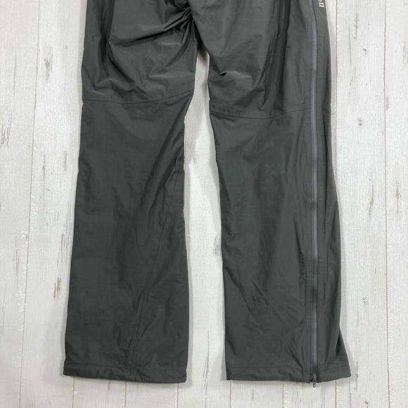 【Men's L グレー系】 Montbell ( モンベル ) ストレッチレイン フルジップパンツ Men's Stretch Rain Full Zip Pants ストレッチドライテック 3レイヤー サイドフルオープン ナイロン ウェア ボトムス ロングパン