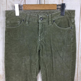【Women's 26 グリーン系】Patagonia ( パタゴニア ) フィッテド コーデュロイ パンツ Fitted Corduroy Pants 55055 International Women's コットン ロングパンツ ボトムス ウェア - 【公式】2ndGEAR（セカンドギア）Webショップ【登山用品・アウトドア用品専門 買取販売店】