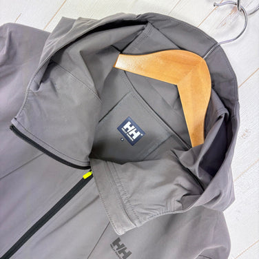 【Men's S グレー系】 Helly Hansen ( ヘリーハンセン ) ルスター ストレッチ ウィンド ジャケット Luster Stretch Wind Jacket ポリエステル ウェア トップス アウター ジャケット ソフトシェル z00057999